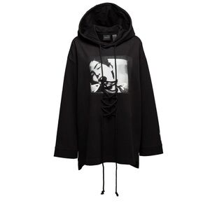 PUMA BY RIHANNA LONG SLEEVE FRONT LACING HOODY